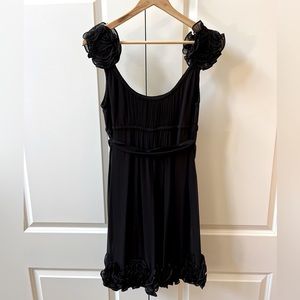 Yoana Baraschi Black Cocktail Dress